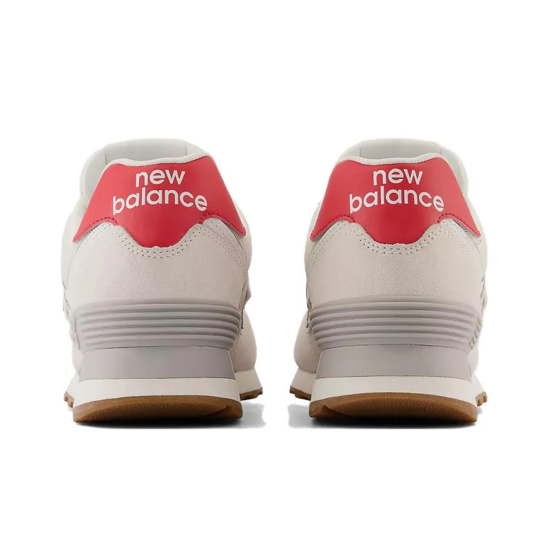 New Balance 574 Reflection Washed Pink True Red Women's-4