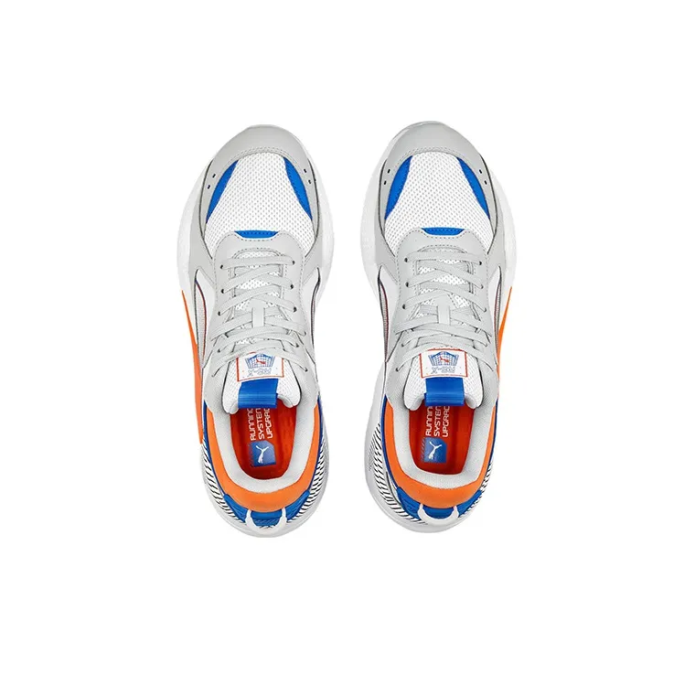 PUMA RS-X 3D Anti-Slip Wear-Resistant Low-Top Sports Casual Shoes Men's White Gray-2