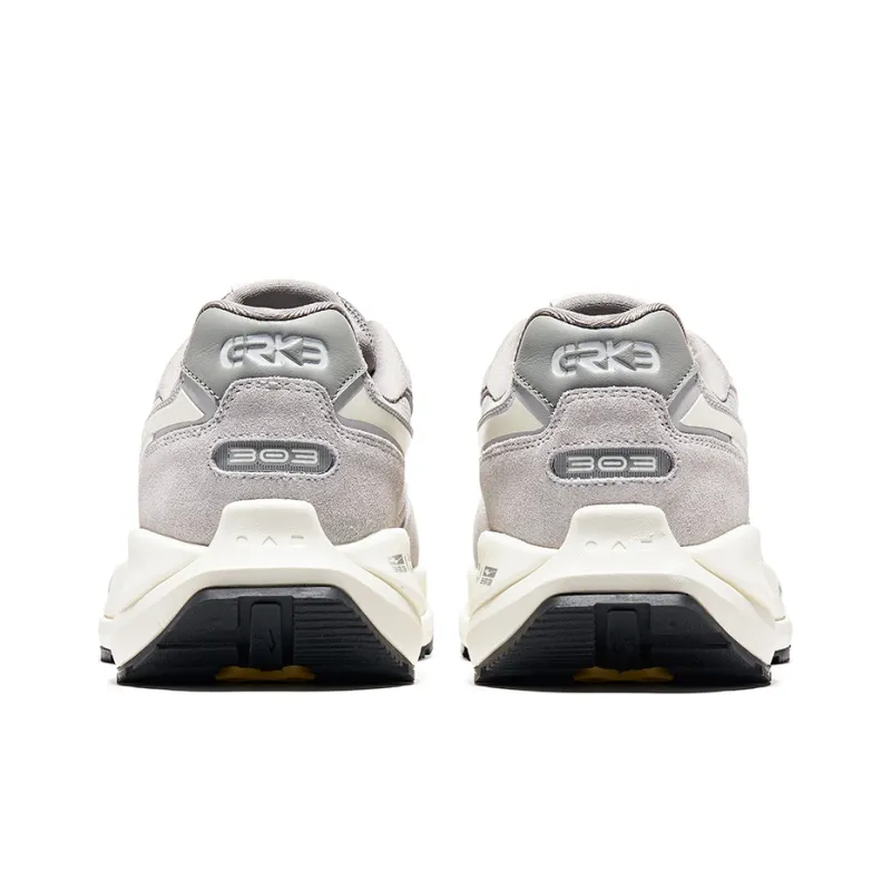 Erke Lite Classic Low Top Sports Casual Shoes Men's Gray-3