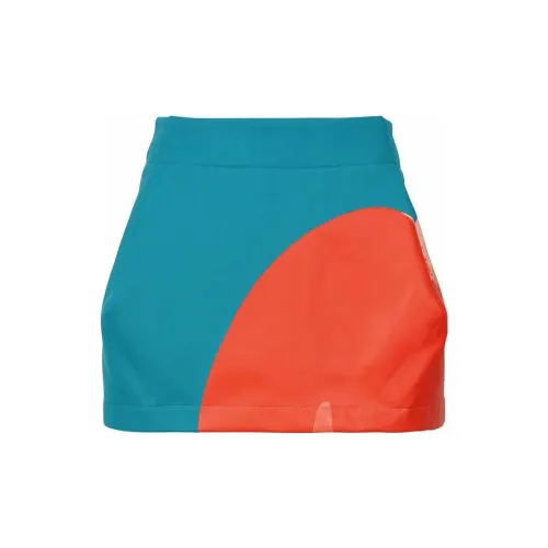 Homme Plissé Issey Miyake Casual Short Skirts Women's Blue