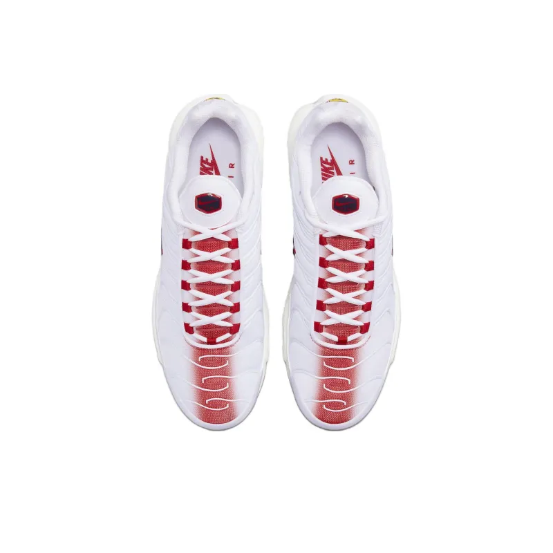 Nike Air Max Plus White University Red-3