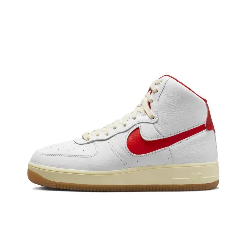 Nike Air Force 1 Skateboard Shoes Women's High-Top White