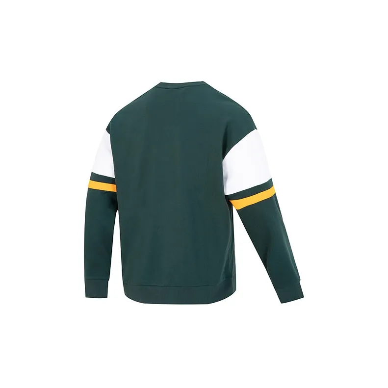 PUMA Sweatshirt Unisex Green White Yellow-1