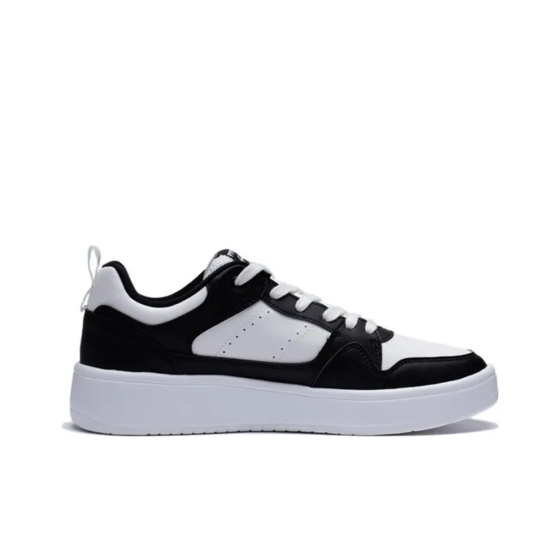 LiNing Xingchu 2.0 Anti Slip Wear Resistant Low Top Skateboard Shoes Men's Black White-1
