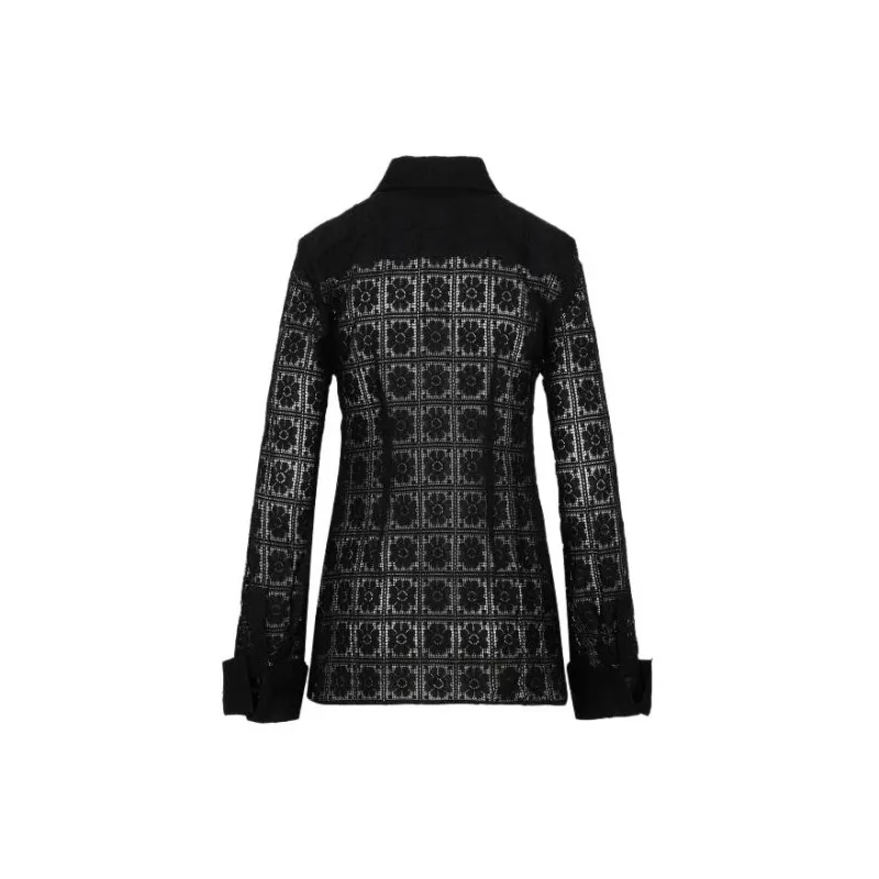 SportMax Floral Patterned Long Sleeved Shirt-1