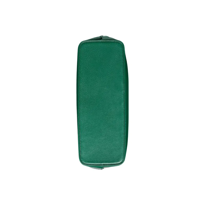 GUCCI Ophidia Leather Tote Bag Shopping Bag Handbag Medium Size Women's Green-7