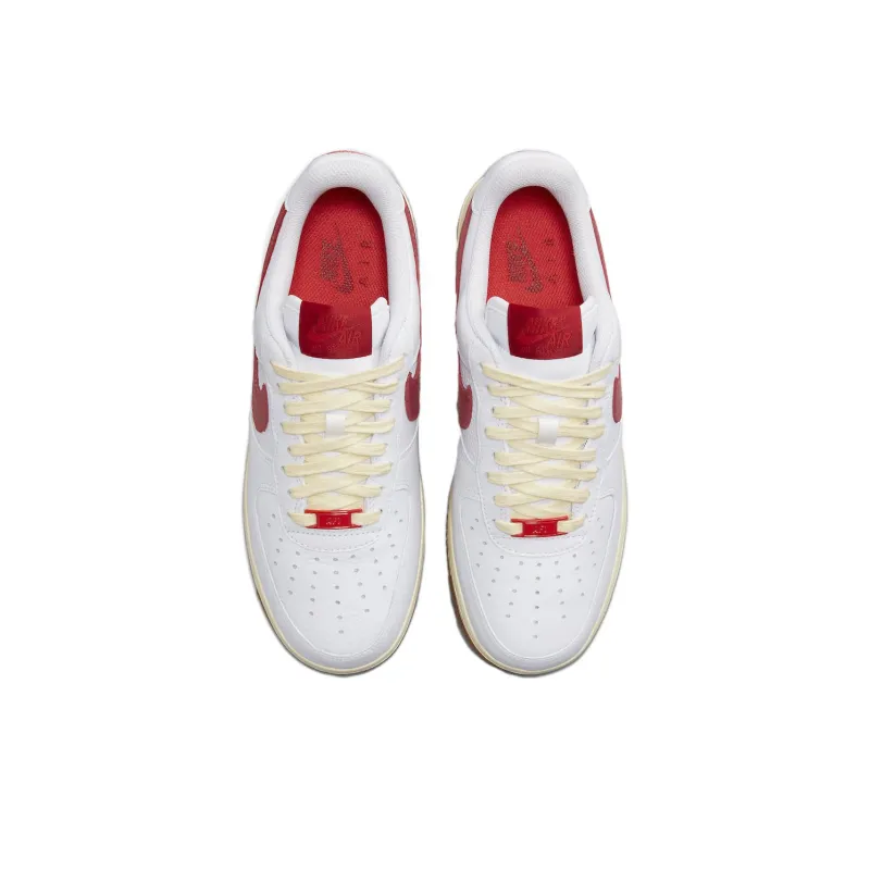 Nike Air Force 1 '07 'White Red Gum' Women's-3