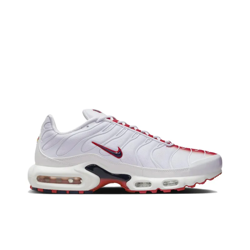 Nike Air Max Plus White University Red-1