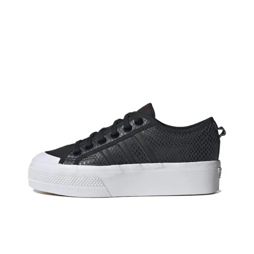 Adidas Women's Nizza Platform 'Black Python'