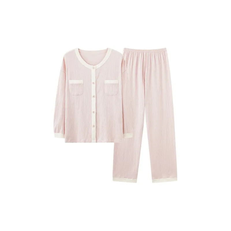Mast Point Pajama Set Women's Pink-0