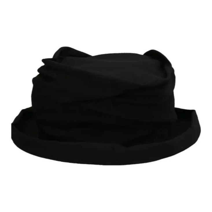 Yohji Yamamoto Bucket Hats Men Black-2
