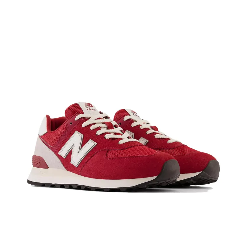 New Balance 574 Red White-2