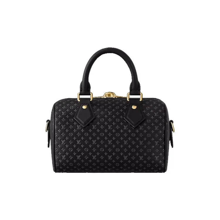LOUIS VUITTON Speedy Bandouliere 20 Black-2
