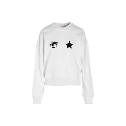 CHIARA FERRAGNI Sweatshirts Women's White