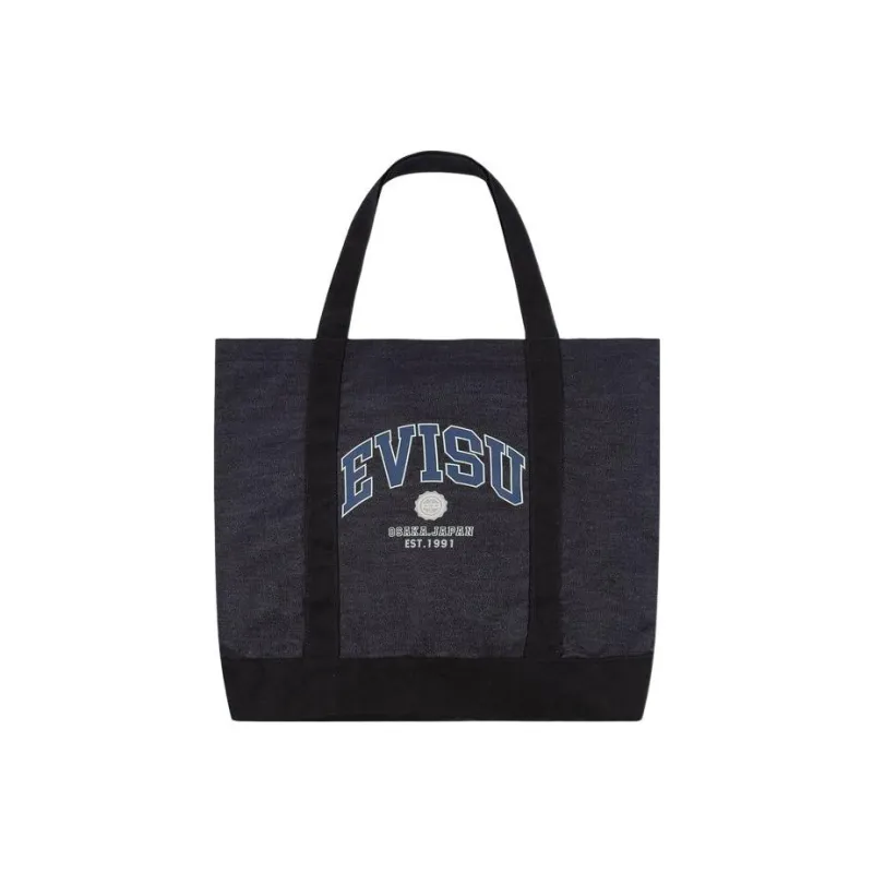 EVISU Cotton One Shoulder Handbags Regular Men's Blue-0
