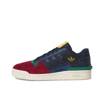 Adidas Originals Forum Exhibit Low 2.0 Collegiate Navy Burgundy Green