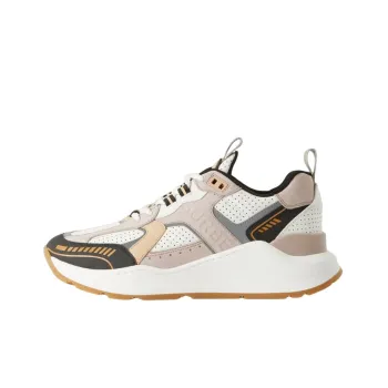 Burberry Low Top Sports Casual Shoes Women's White Nude