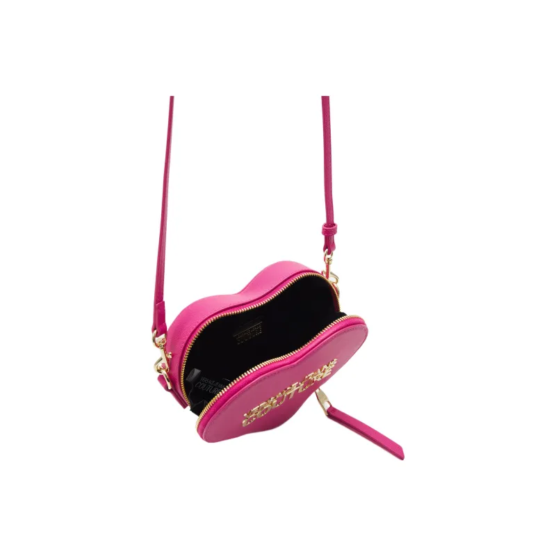 VERSACE JEANS COUTURE Polyester Portable Crossbody Bag Shoulder Bag Women's Pink-3