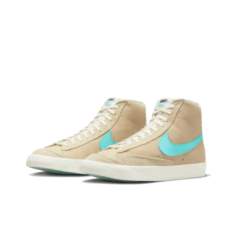 Nike Blazer Mid 77 Desert Ore Light Aqua-1