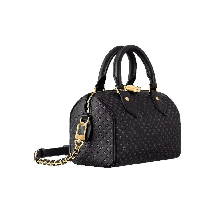 LOUIS VUITTON Speedy Bandouliere 20 Black-1