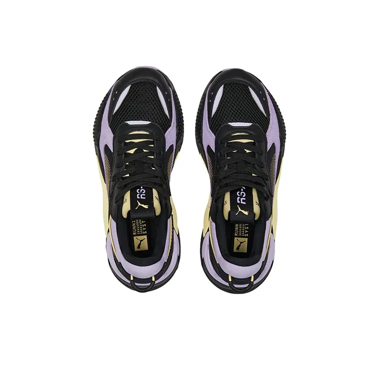 PUMA RS-X Reinvention Anti-Slip Wear-Resistant Low-Top Sports Casual Shoes Men's Black Purple-2