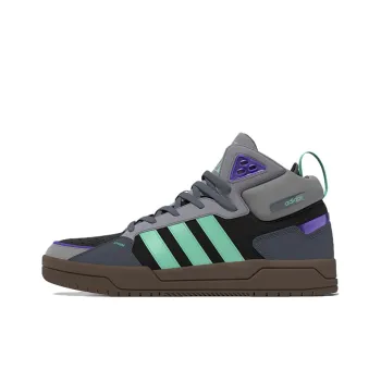 Adidas Neo 100DB Mid Shoes 'Grey Black Purple Gum'