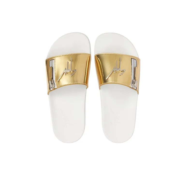 Giuseppe Zanotti Brett Zip detail Slides-4