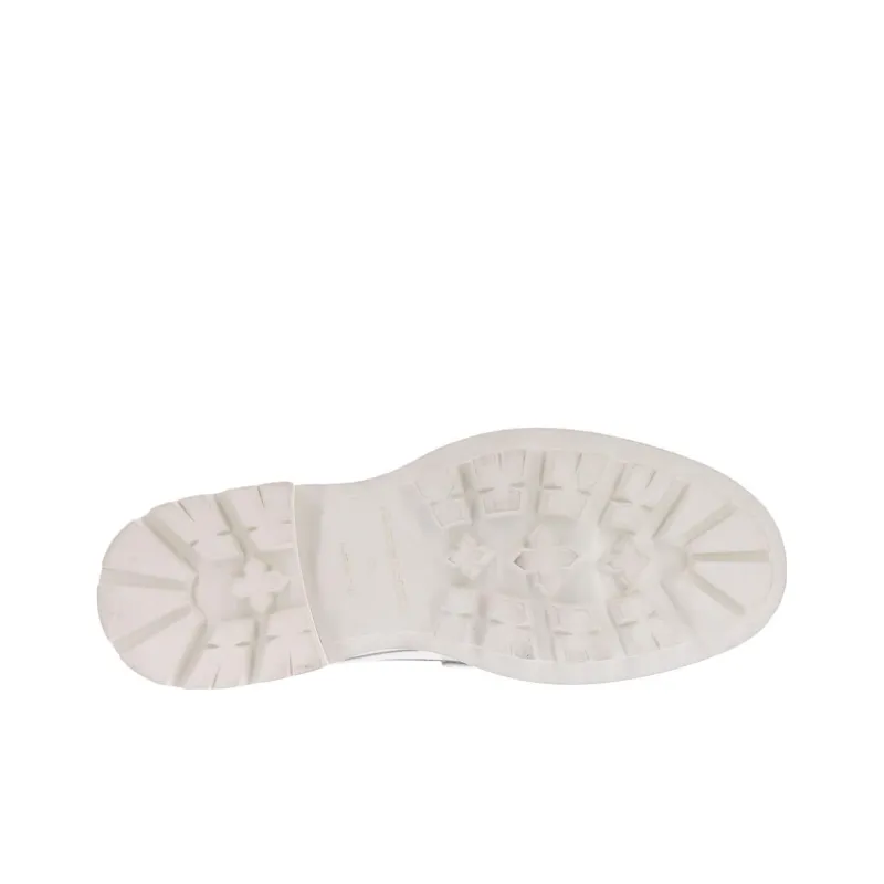 Alexander McQueen Ridged-sole Penny Loafers-4