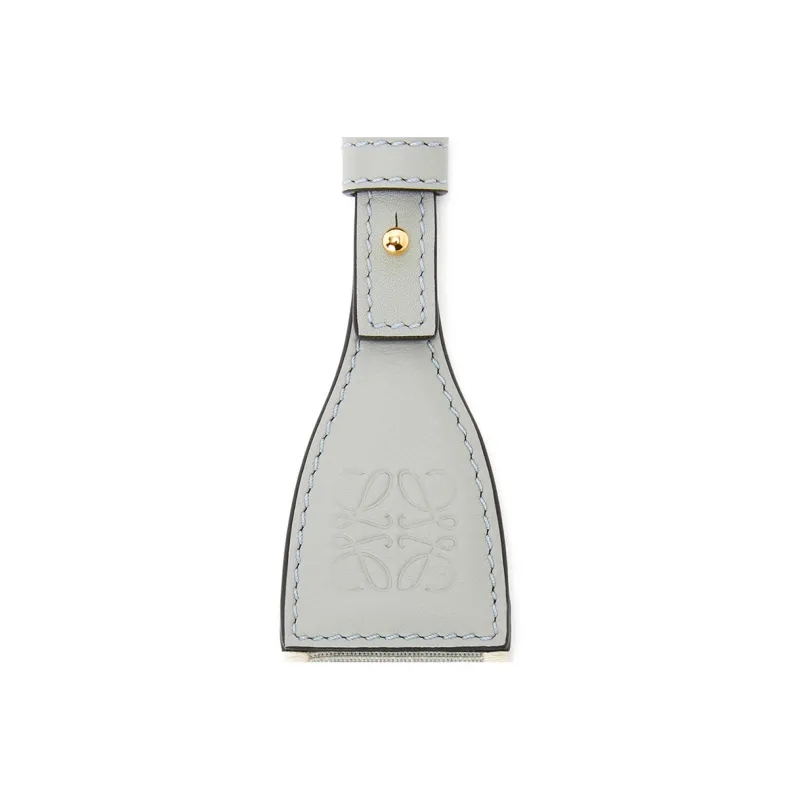 LOEWE Anagram Jacquard Fabric With Calfskin Bag Straps Women's Gray-2