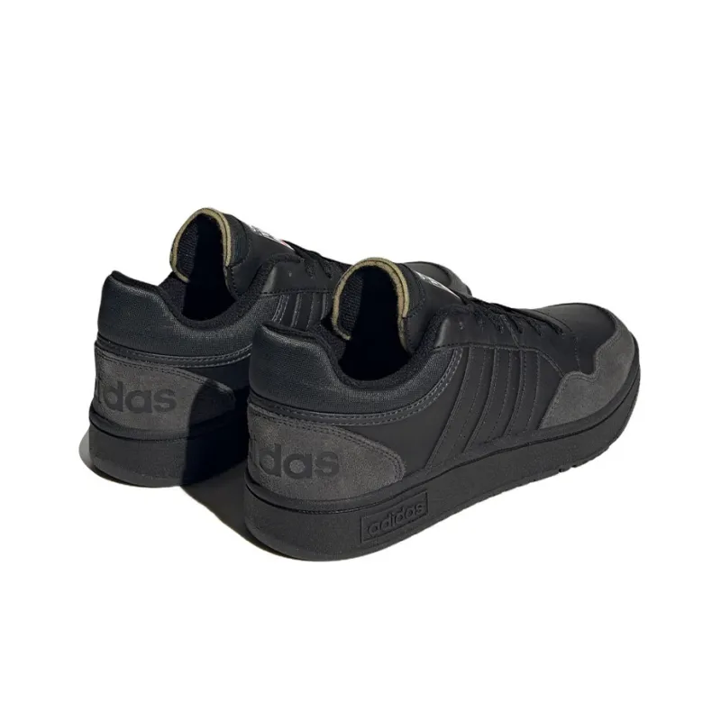 Adidas Hoops 3.0 Low Classic Vintage Core Black Carbon-2