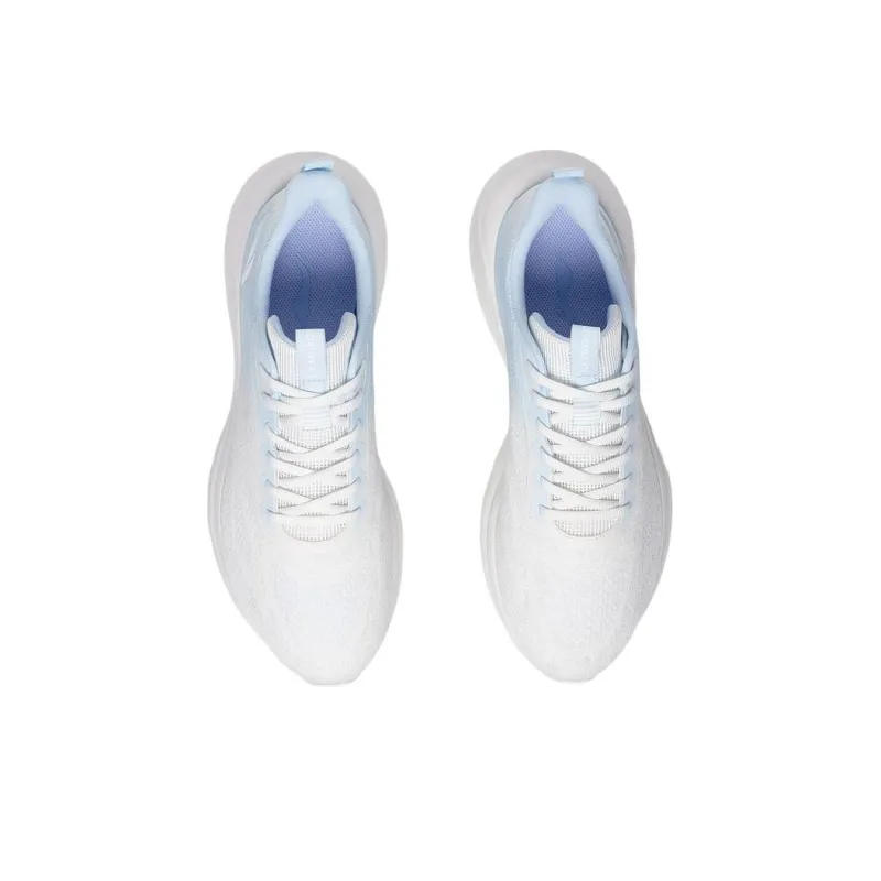 LiNing YunQue Cushioned Slip Resistant Abrasion Resistant Low Top Casual Running Shoes Men's White Blue-3