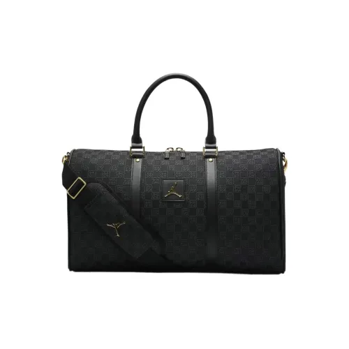 Jordan Monogram Duffle Bag Black