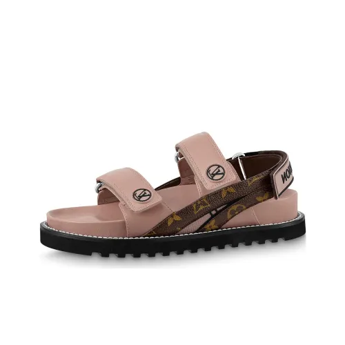 LOUIS VUITTON Paseo Comfort One-Strap Sandals Women's