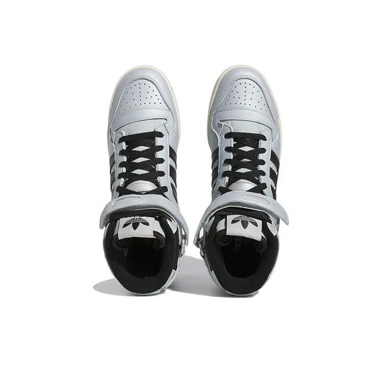 Adidas Forum 84 High 'Silver Black'-4