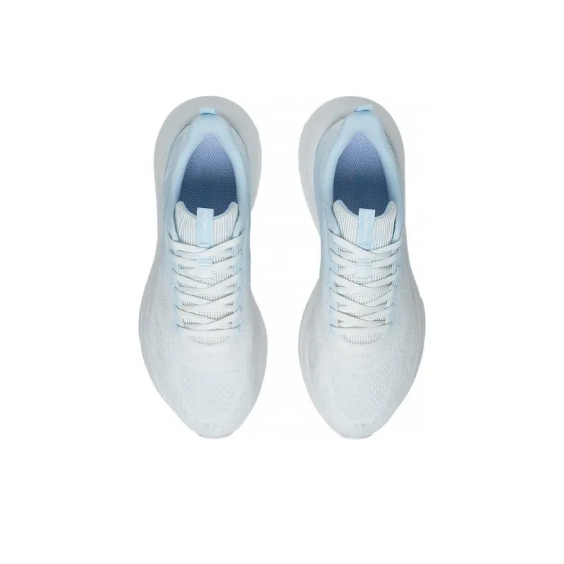 LiNing YunQue Anti Slip Wear Resistant Low Top Running Shoes Women's White Blue-3