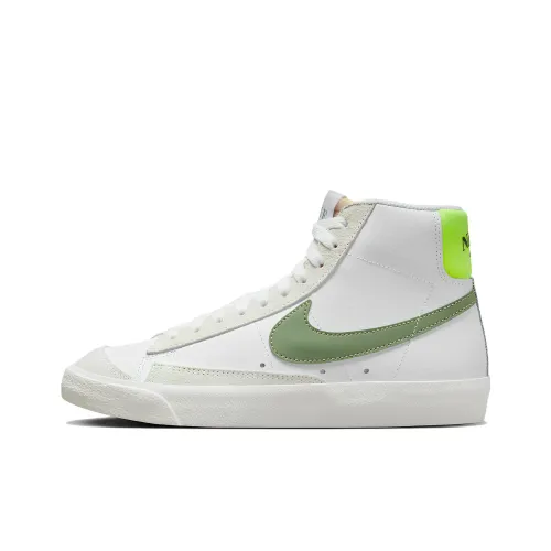 Nike Blazer Skateboard Shoes Men Mid-Top White/Green