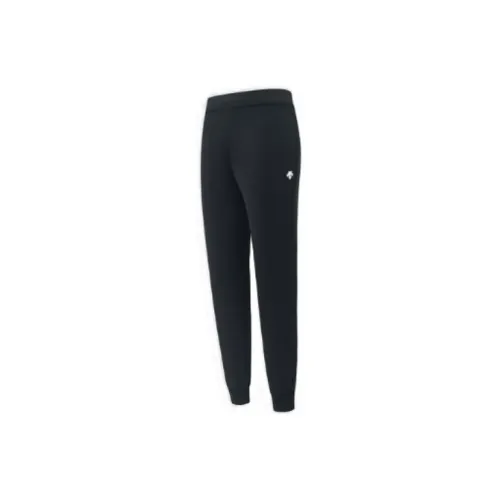 DESCENTE Lamborghini Joint Series Knitted Sweatpants Women's Black