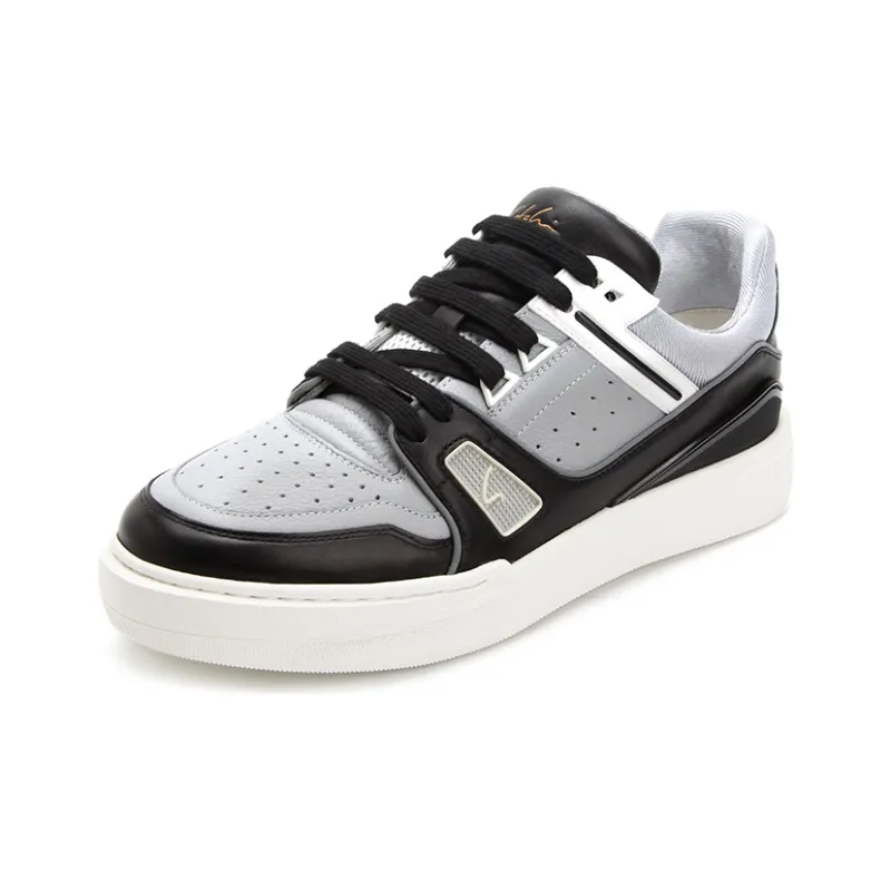 Satchi Low Top Stylish Skateboarding Shoes Men's Gray-1