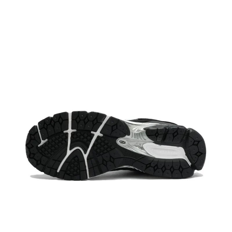 New Balance 2002R Black Dark Grey White-4