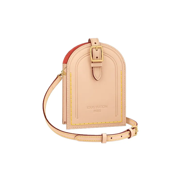 LOUIS VUITTON Name Tag Xl Clutch Natural-0