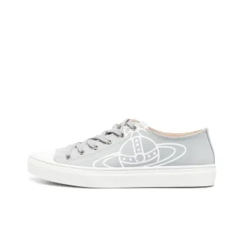 Vivienne Westwood Low Top Stylish Skateboarding Shoes Men's Gray
