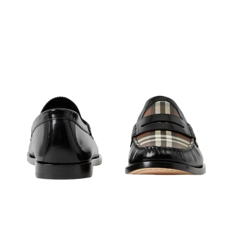 Burberry Casual Comfort Shoes Men's Black-3