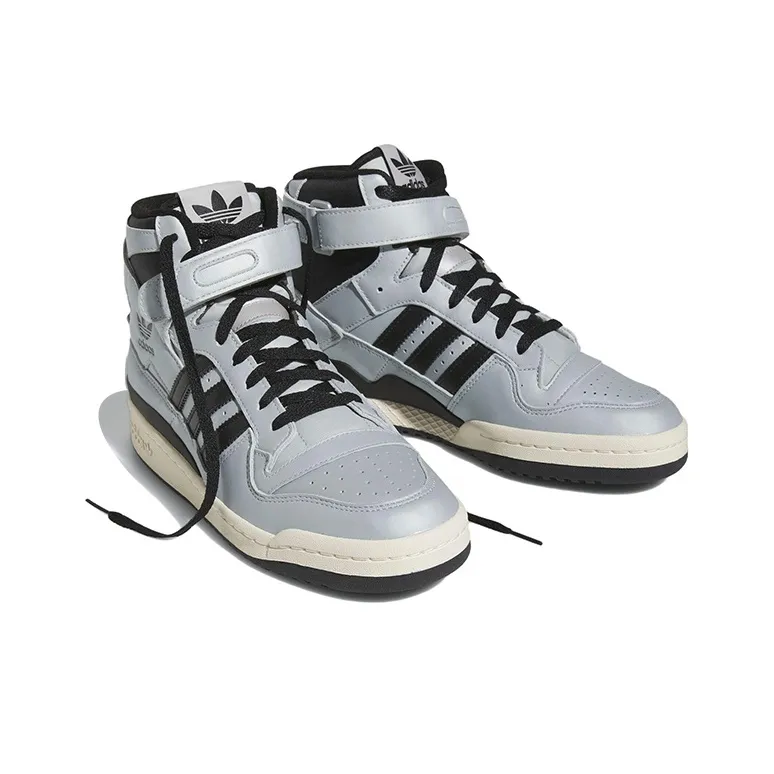 Adidas Forum 84 High 'Silver Black'-2
