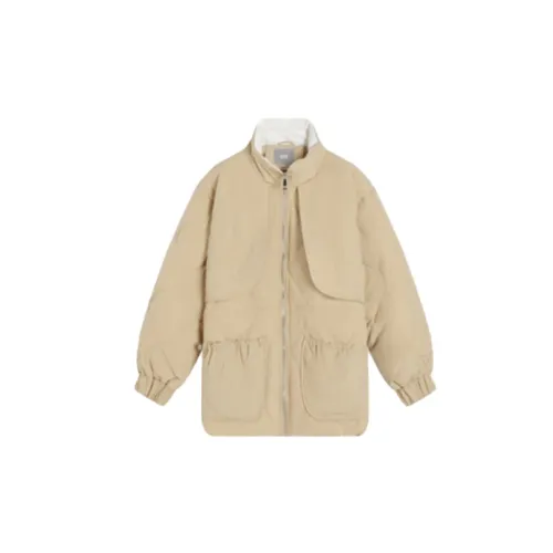 DIALOGUE Down Jackets Women's Cream Yellow