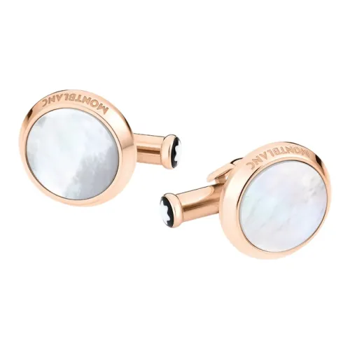 MONTBLANC Meisterstuck Cufflinks Men Rose Gold