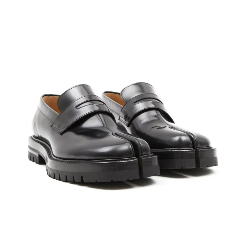 Maison Margiela Tabi Leather Loafers-1