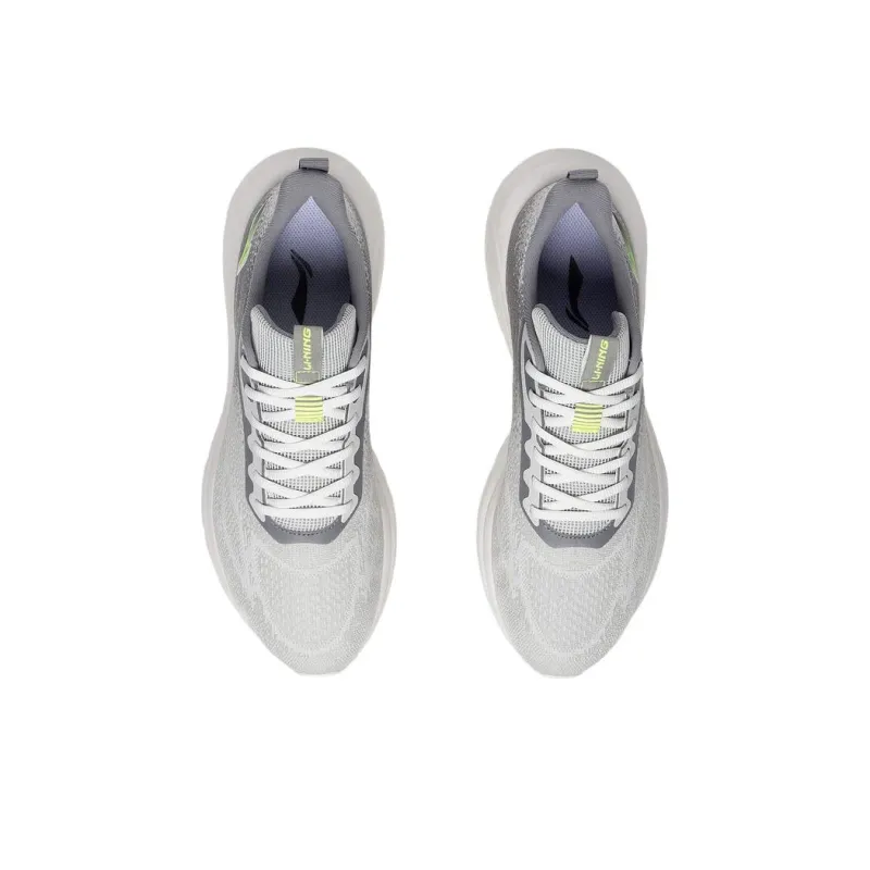 LiNing YunQue Anti Slip Wear Resistant Low Top Running Shoes Men's Frost Gray-3