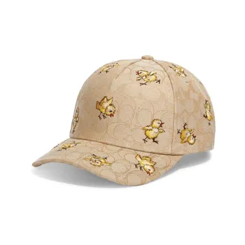 COACH Baseball Caps Women's Khaki