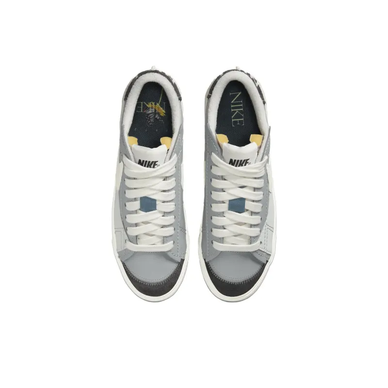 Nike Blazer Low '77 Jumbo Se 'Light Smoke Grey Noise Aqua'-3