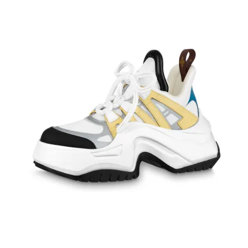 LOUIS VUITTON Archlight 2.0 FAIRY Sneakers 'White Yellow Grey' Women's
